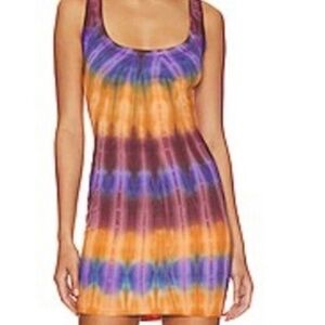 COTTON CITIZEN Verona tie dye mini dress Medium